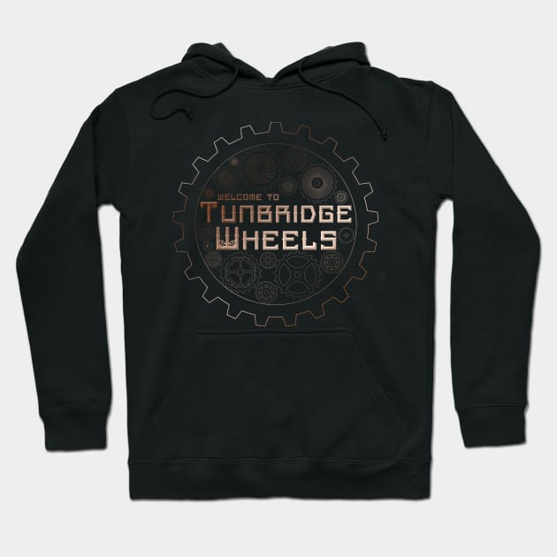 Mortal Engines Welcome to Tunbridge Wheels Hoodie by Bevatron